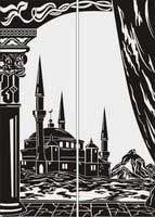 Векторные рисунки Мусульманские Пескоструйные рисунки Мусульманские